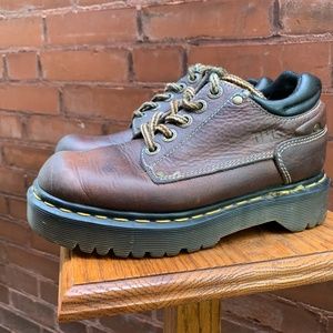 Vintage Doc Marten Brown Oxford shoes